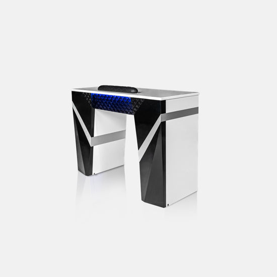 42" Onyx Single Table – Black