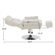 Beauty Salon Chair, Reclining Esthetician Chair for Facial, Eyelash Extension, Eyebrows, Tattoo – Model 8105