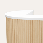 René Pure Tambour Reception Desk