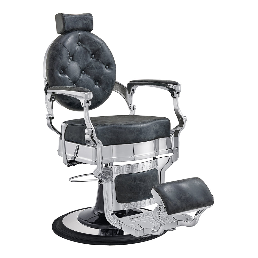 Julius Heavy Duty Barber Chair Vintage Black DIR