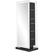 Magic Double LED Lighted Styling Station Black DIR