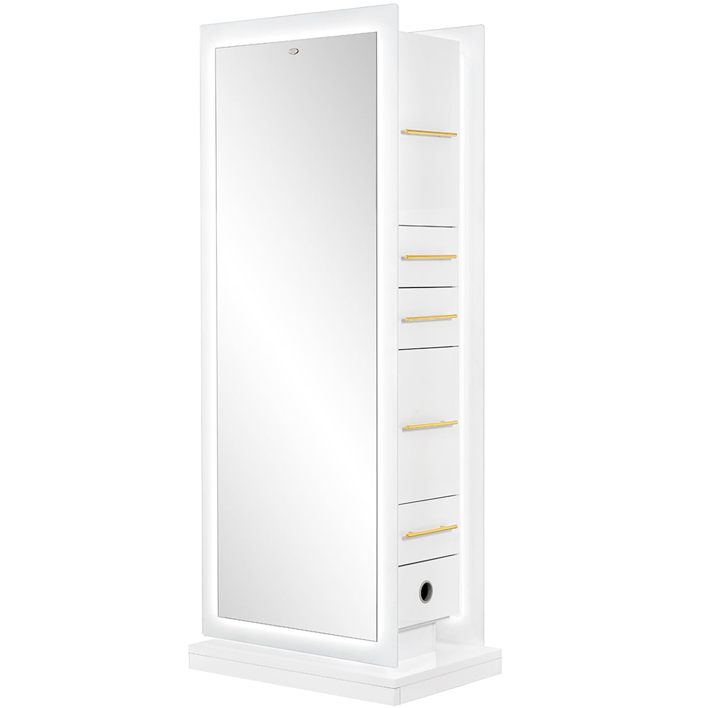 Magic Double LED Lighted Styling Station White DIR
