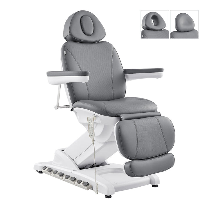 Apollo 4-Motors Electric Beauty Bed with Thermo Heat Gray DIR