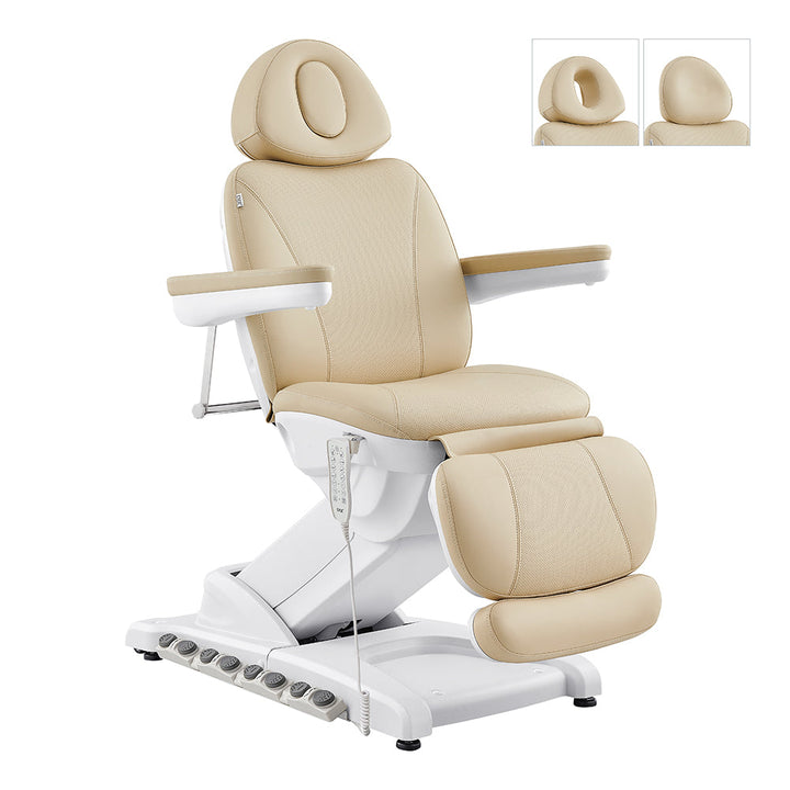 Apollo 4-Motors Electric Beauty Bed with Thermo Heat Beige DIR