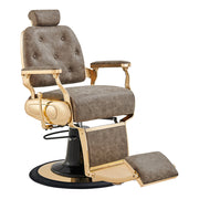 Cavalier Golden Barber Chair Vintage Brown DIR