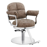 Milano Salon Hairdressing Styling Chair Vintage Brown DIR