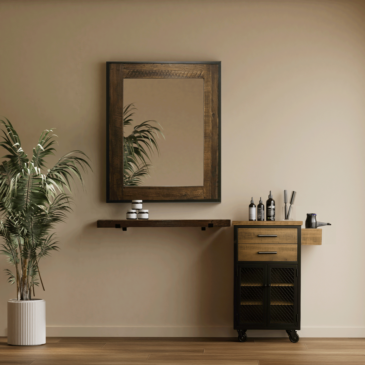 Sierra Reclaimed Wood Station Package