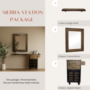 Sierra Reclaimed Wood Station Package