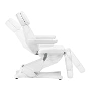 Electric cosmetic chair SILLON CLASSIC 3 motors with heating white