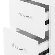 Cosmetic desk 324 with cassette dust absorber white