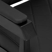 Gabbiano barber chair Bruno with black frame Black