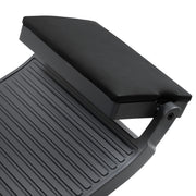 Gabbiano barber chair Bruno with graphite frame Black