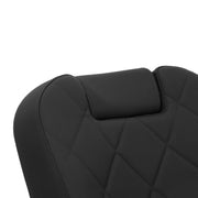Gabbiano barber chair Bruno with graphite frame Black