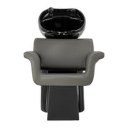Hairdressing Wash Unit Gabbiano Lucca Grey