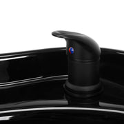 Gabbiano Vitoria hairdressing wash unit black