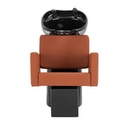 Gabbiano Vitoria brown hairdressing wash unit