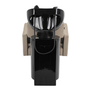 Gabbiano Vitoria hairdressing wash unit grey-beige