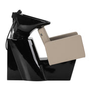 Gabbiano Vitoria hairdressing wash unit grey-beige