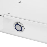 Cosmetic desk with extractor fan G031 white