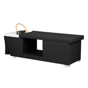 Gabbiano Head Spa Maldives hair washing bed black