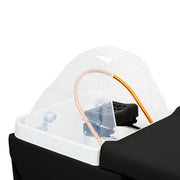 Gabbiano Head Spa Maldives hair washing bed black