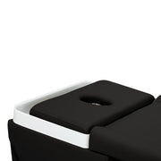 Gabbiano Head Spa Maldives hair washing bed black