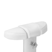 Azzurro shower tray with massager and white trolley