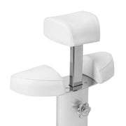 Azzurro shower tray with massager and white trolley