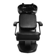 Gabbiano Madrid hairdressing wash unit black