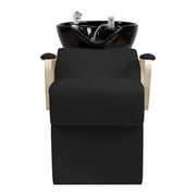 Hairdressing Wash Unit Omega Marina Black