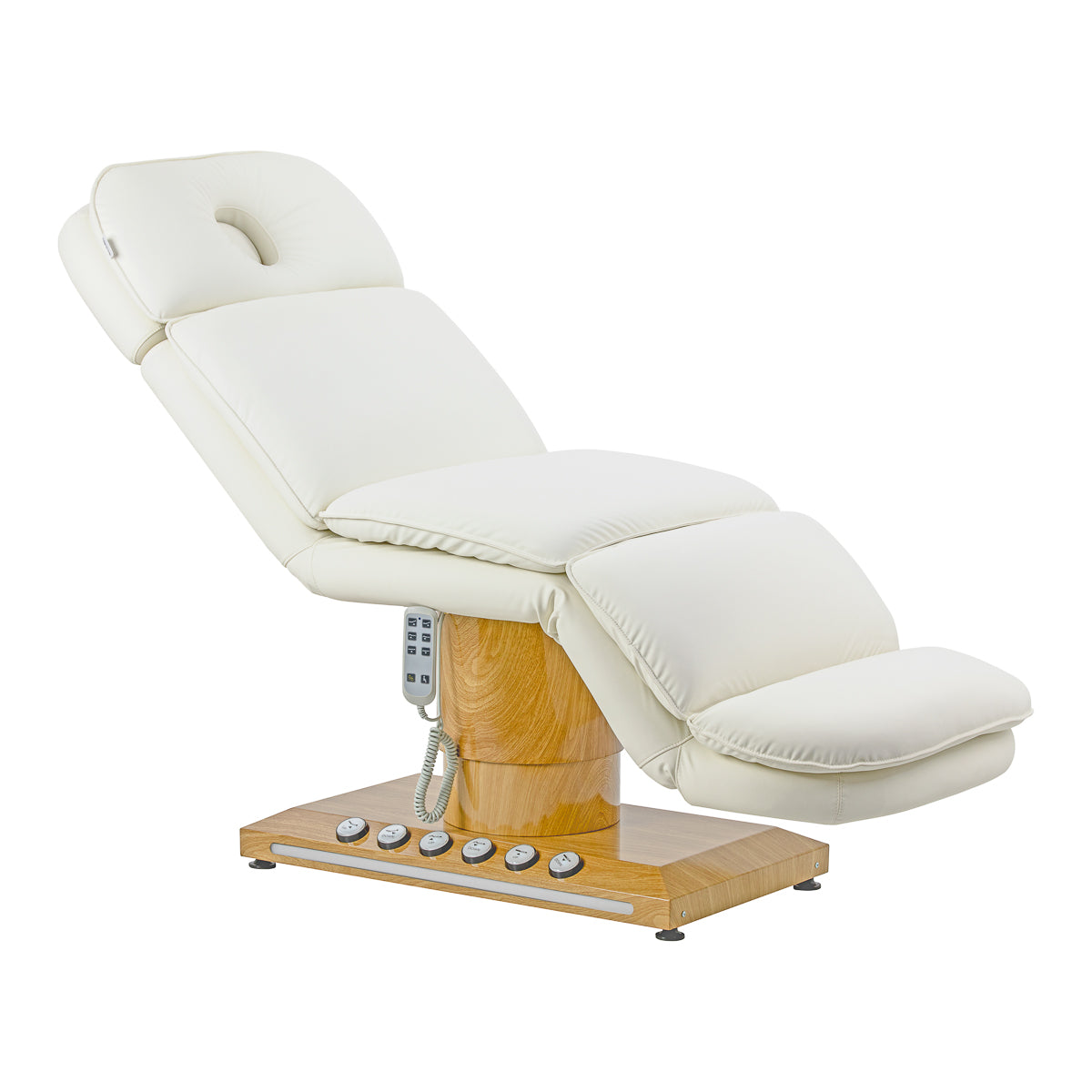 Sillon Cloud Electric Beauty Chair 3 Motors Cream