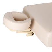 SPA lounger Sillon Siesta cream with black base
