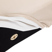 SPA lounger Sillon Siesta cream with black base