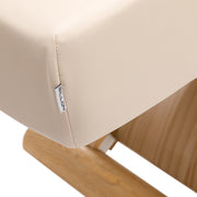 SPA lounger Sillon Siesta cream with light brown base