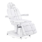 Electric Beauty Chair Azzurro 708A 4 Motors Super White