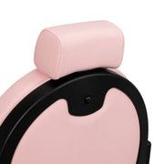 Barber Chair Gabbiano President Pink With Black Base
