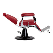 Gabbiano Elias barber chair red