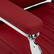 Gabbiano Elias barber chair red