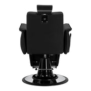 Gabbiano Athena barber chair black