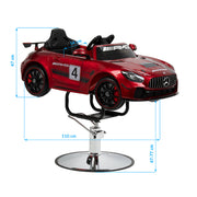 Children's Car-Shaped Hairdressing Chair Gabbiano Mercedes