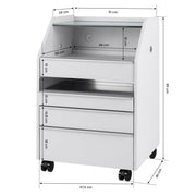 The 984 podiatry assistant white