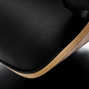 Gabbiano Florencja Black & Walnut Hairdressing Chair