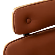 Gabbiano Florencja Brown Hairdressing Chair With Black Base