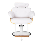 Gabbiano Florence Hairdressing Chair White With White Base