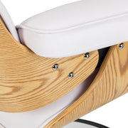 Gabbiano Florence Hairdressing Chair White With White Base