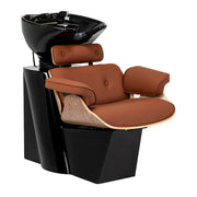 Gabbiano Florence Hairdressing Wash Unit Brown