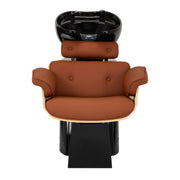 Gabbiano Florence Hairdressing Wash Unit Brown