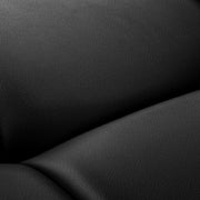 Sillon Alba black eyelash treatment chair with gold base