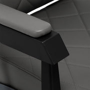 Gabbiano Bruno Graphite Barber Chair With Black Base