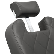 Gabbiano Bruno Graphite Barber Chair With Black Base